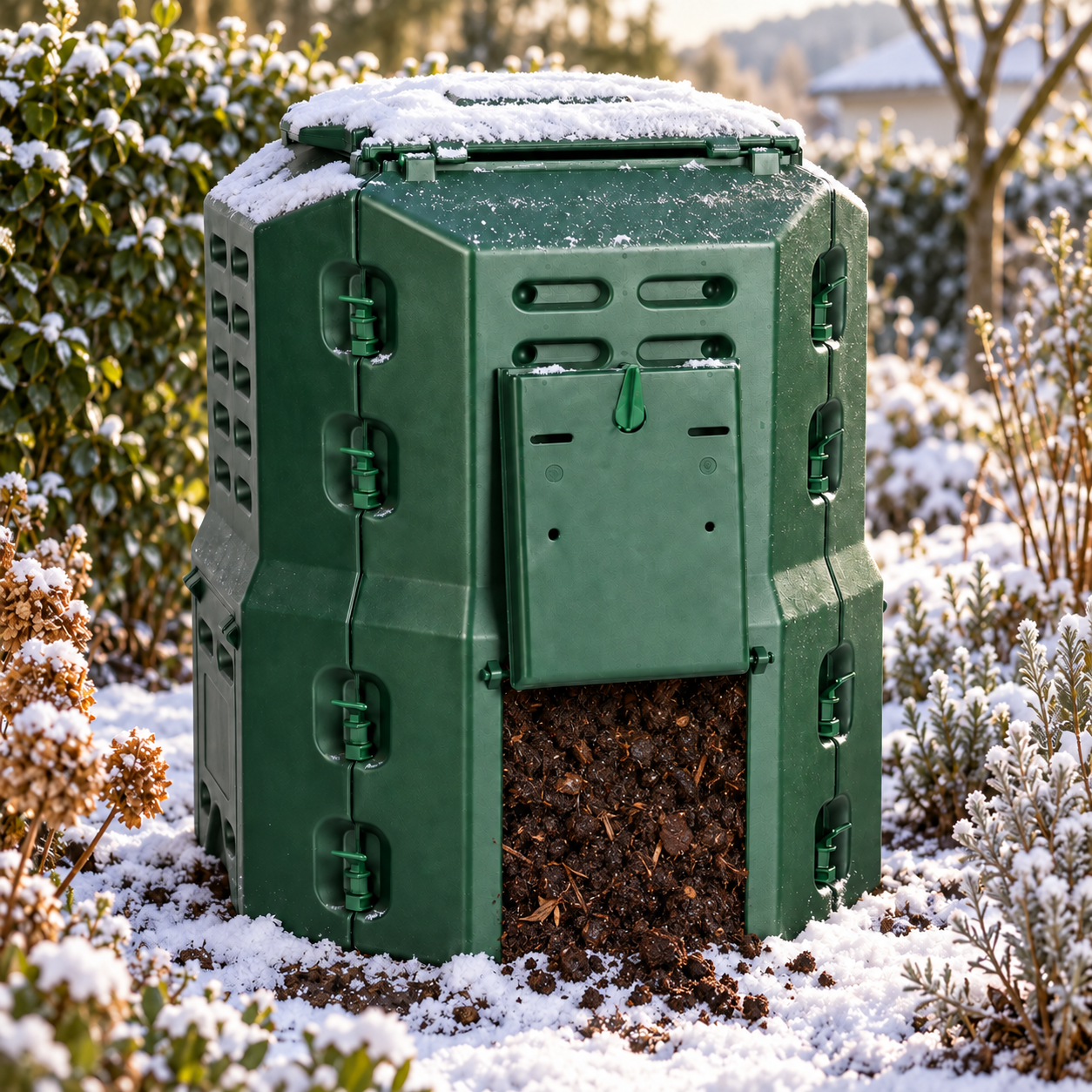 Winter composting